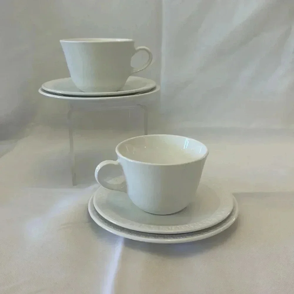 Corelle Cups Centura Plates by Corning Cup and Plate Set of 6 for 2